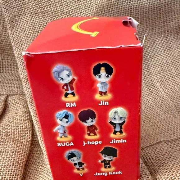 McDonald's Tinytan x BTS 2025 Happy Meal Toy Jung Kook Encore Limited Edition - Picture 3 of 7